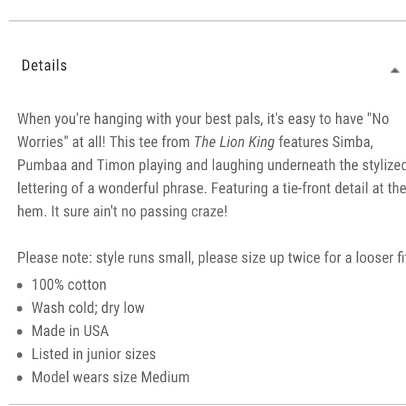 Disney The Lion King Trio Top - Picture 7 of 8